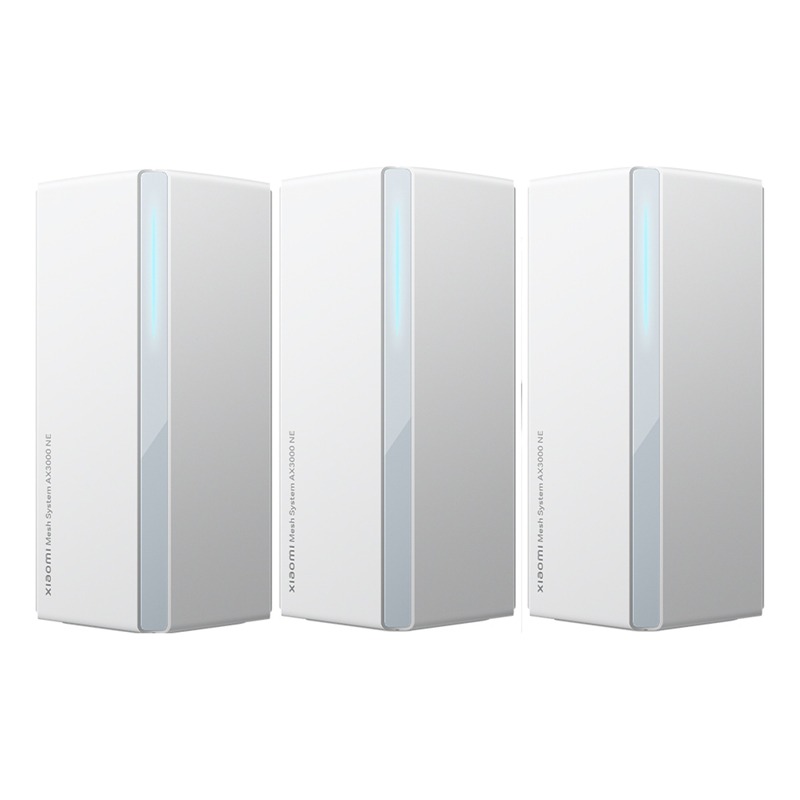 ROUTEUR SANS FIL XIAOMI AX3000 NE EU 3 PACK - BLANC